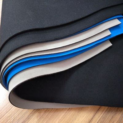 35-45 Shore A 3Mpa CR cao su Laminated Neoprene vải cho vớ, cao su cứng, vật liệu niêm phong, chống nước và chống cháy