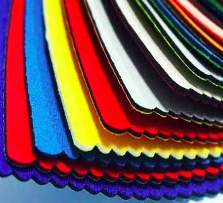 2 mặt Neoprene phủ nylon cho vỏ, Sbr 4mm Neoprene Fabric, vải đàn hồi, phù hợp với hàng thể thao, vải thiết bị bảo vệ, vải chống nước