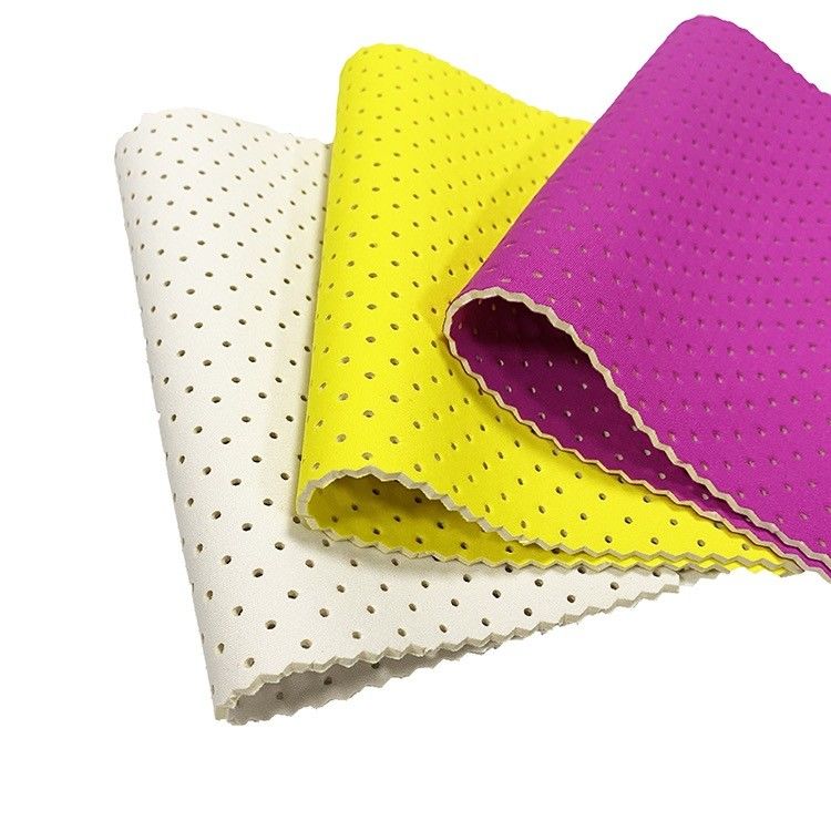 Cuộn vải Neoprene hai mặt mềm Sbr Scr CR 100% không thấm nước Polychloroprene, Vải đục lỗ, Vải xốp, Vải thoáng khí, Lưới